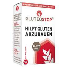Abbildung: Gluteostop Tabletten 30 St, Tabletten PZN 14398555 