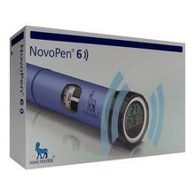 Abbildung: Novopen 6 Injektionsgerät blau 1 St PZN 14412350 