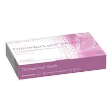 Abbildung: Clotrimazol acis 3 Kombipackung 1 St, Kombipackung PZN 14439886 