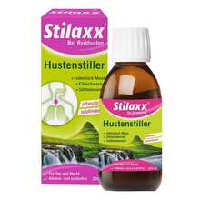 Abbildung: Stilaxx Hustenstiller Isländisch Moos Erwachsene 200 ml, Sirup PZN 14447331 