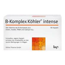 Abbildung: B-Komplex Köhler intense Kapseln 90 St, Kapseln PZN 14448282 
