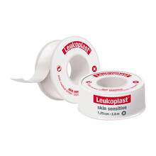 Abbildung: Leukoplast Skin Sensitive 1,25 cmx2,6 m mit Schutzr. 1 St, Pflaster PZN 15190874 