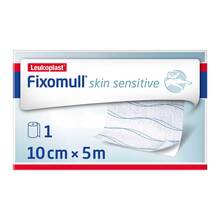 Abbildung: Fixomull Skin Sensitive 10 cmx5 m 1 St, Pflaster PZN 15190934 