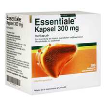 Abbildung: Essentiale Kapsel 300 mg 100 St, Hartkapseln PZN 15191419 