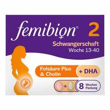 Abbildung: Femibion 2 Schwangerschaft Kombipackung 2X56 St, Kombipackung PZN 15200012 
