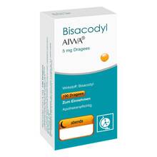 Abbildung: Bisacodyl Aiwa 5 mg Dragees 100 St, Tabletten magensaftresistent PZN 15232549 