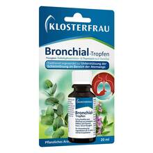 Abbildung: Klosterfrau Bronchial-Tropfen 20 ml, Tropfen PZN 15293752 