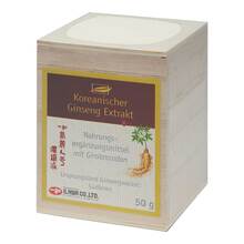 Abbildung: Koreanischer Ginseng Extrakt 50 g, Extrakt PZN 15294266 