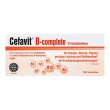 Abbildung: Cefavit B-complete Filmtabletten 240 St, Filmtabletten PZN 15298548 