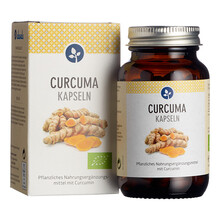 Abbildung: Curcuma 400 mg Bio Kapseln 60 St, Kapseln PZN 15317671 