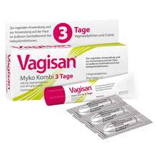Abbildung: Vagisan Myko Kombi 3-Tage 1 P, Kombipackung PZN 15373698 