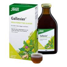 Abbildung: Gallexier Kräuterbitter Elixier Salus Flü.z.E. 500 ml, Flüssigkeit zum Einnehmen PZN 15386850 