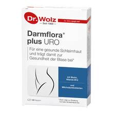 Abbildung: Darmflora plus Uro Kapseln 40 St, Kapseln PZN 15397500 