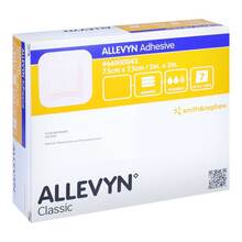 Abbildung: ALLEVYN Adhesive 7,5x7,5 cm haftende Wundauflage 3 St, Verband PZN 15418969 