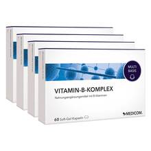 Abbildung: Vitamin B Komplex Weichkapseln 4X60 St, Weichkapseln PZN 15427750 