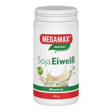 Abbildung: Megamax Soja Eiweiß neutral Pulver 400 g, Pulver PZN 15560064 