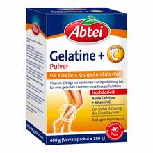 Abbildung: ABTEI Gelatine Plus Vitamin C Pulver 400 g, Pulver PZN 15570602 