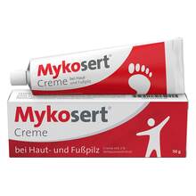 Abbildung: Mykosert Creme bei Haut- und Fußpilz 50 g, Creme PZN 15579738 