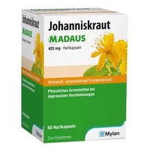Abbildung: Johanniskraut Madaus 425 mg Hartkapseln 60 St, Hartkapseln PZN 15580262 
