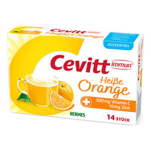 Abbildung: Cevitt immun heiße Orange zuckerfrei Granulat 14 St, Granulat PZN 15581965 