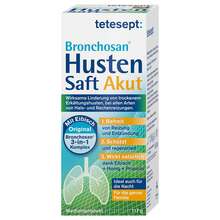 Abbildung: Tetesept Bronchosan Husten Akut Saft 117 g, Saft PZN 15584053 