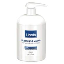Abbildung: Linola Dusch und Wasch mit Spender 500 ml, Duschgel PZN 15607297 