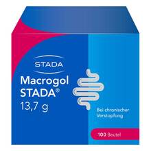 Abbildung: Macrogol Stada 13,7 g Pulver zur Her.e.Lösung zum Einnehmen 100 St, Pulver zur Herstellung einer Lösung zum Einnehmen PZN 15616592 