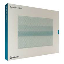 Abbildung: Biatain Contact Silikon Kont.Auflage 18x30 cm n.haft. 5 St, Verband PZN 15628773 