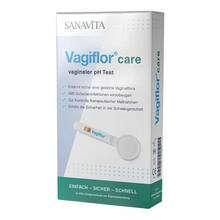 Abbildung: Vagiflor care vaginaler pH Test 3 St, Teststreifen PZN 15630818 