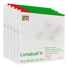 Abbildung: LOMATUELL H Salbentüll 10x10 cm steril 50 St, Verband PZN 15660222 