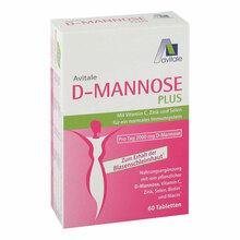 Abbildung: D-Mannose Plus 2000 mg Tabletten mit Vit.und Mineralstof. 60 St, Tabletten PZN 15743818 