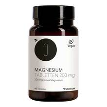 Abbildung: Magnesium Tabletten 200 mg 60 St, Tabletten PZN 15784823 