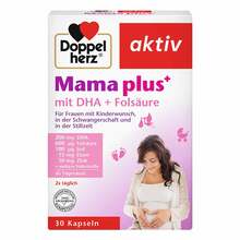Abbildung: Doppelherz Mama plus mit Dha + Folsäure Kapseln 30 St, Kapseln PZN 15821056 