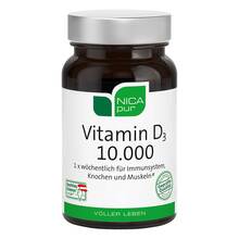 Abbildung: Nicapur Vitamin D3 10.000 Kapseln 60 St, Kapseln PZN 15863385 