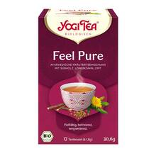 Abbildung: Yogi Tea Feel Pure Bio Filterbeutel 17X1.8 g, Filterbeutel PZN 15867621 