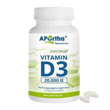 Abbildung: VITAMIN D3 DEPOT 20.000 I.E. Kapseln 120 St, Kapseln PZN 15869175 