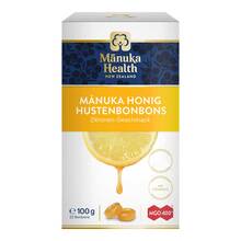 Abbildung: Manuka Health Mgo 400 + Lutschbonbons Zitrone 100 g, Bonbons PZN 15874934 