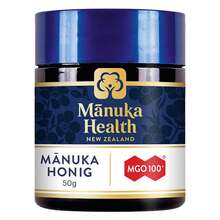 Abbildung: Manuka Health Mgo 100 + Manuka Honig mini 50 g PZN 15875098 