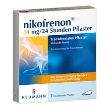 Abbildung: Nikofrenon 14 mg / 24 Stunden Pflaster transdermal 7 St, Pflaster transdermal PZN 15993231 