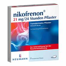 Abbildung: Nikofrenon 21 mg / 24 Stunden Pflaster transdermal 7 St, Pflaster transdermal PZN 15993260 