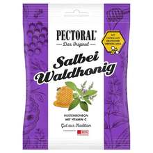 Abbildung: Pectoral Salbei Waldhonig Bonbons Beutel  72 g, Bonbons PZN 16006660 