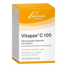 Abbildung: Vitapas C 100 Tabletten 100 St, Tabletten PZN 16084737 