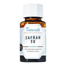 Abbildung: Naturafit Safran 30 Kapseln 90 St, Kapseln PZN 16122308 