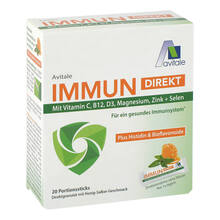 Abbildung: Immun Direkt Sticks 20X2.2 g, Granulat PZN 16124425 