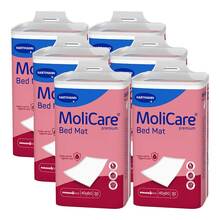 Abbildung: MOLICARE Premium Bed Mat 7 Tropfen 40x60 cm 6X30 St PZN 16136776 