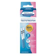 Abbildung: Testamed Schwangerschafts Frühtest Teststreifen 1 St, Test PZN 16142452 