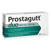 Abbildung: Prostagutt duo 160 mg / 120 mg Weichkapseln 60 St, Weichkapseln PZN 16151735 