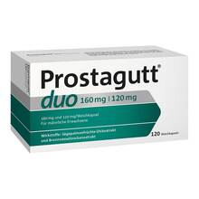 Abbildung: Prostagutt duo 160 mg / 120 mg Weichkapseln 120 St, Weichkapseln PZN 16151764 