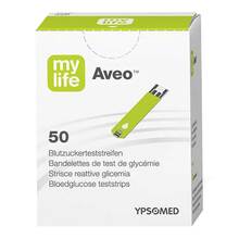 Abbildung: MYLIFE Aveo Blutzucker Teststreifen 50 St, Teststreifen PZN 16198607 