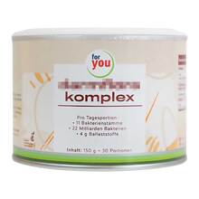 Abbildung: For You darmflora komplex Pulver 150 g, Pulver PZN 16204650 